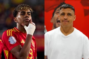 Imperdible: así reaccionó Lamine Yamal a la llegada de Alexis Sánchez al Sevilla