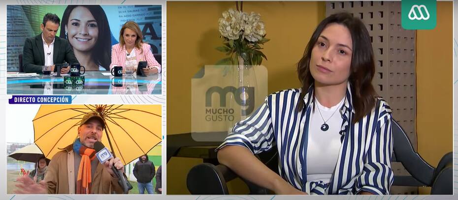 La entrevista de José Antonio Neme a Camila Polizzi fue emitida en "Mucho Gusto".