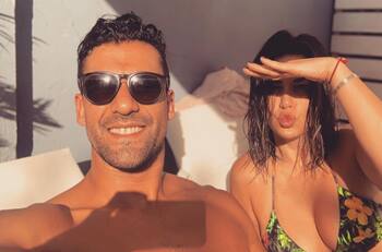 “Hoy soy muy feliz”: La romántica escapada a la playa de Íngrid Cruz y su pololo, Ignacio Roco