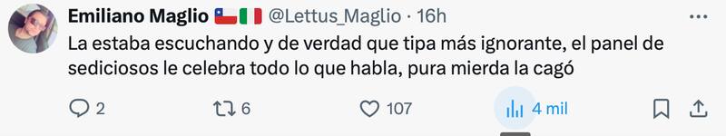 Pamela Díaz se llenó de críticas.