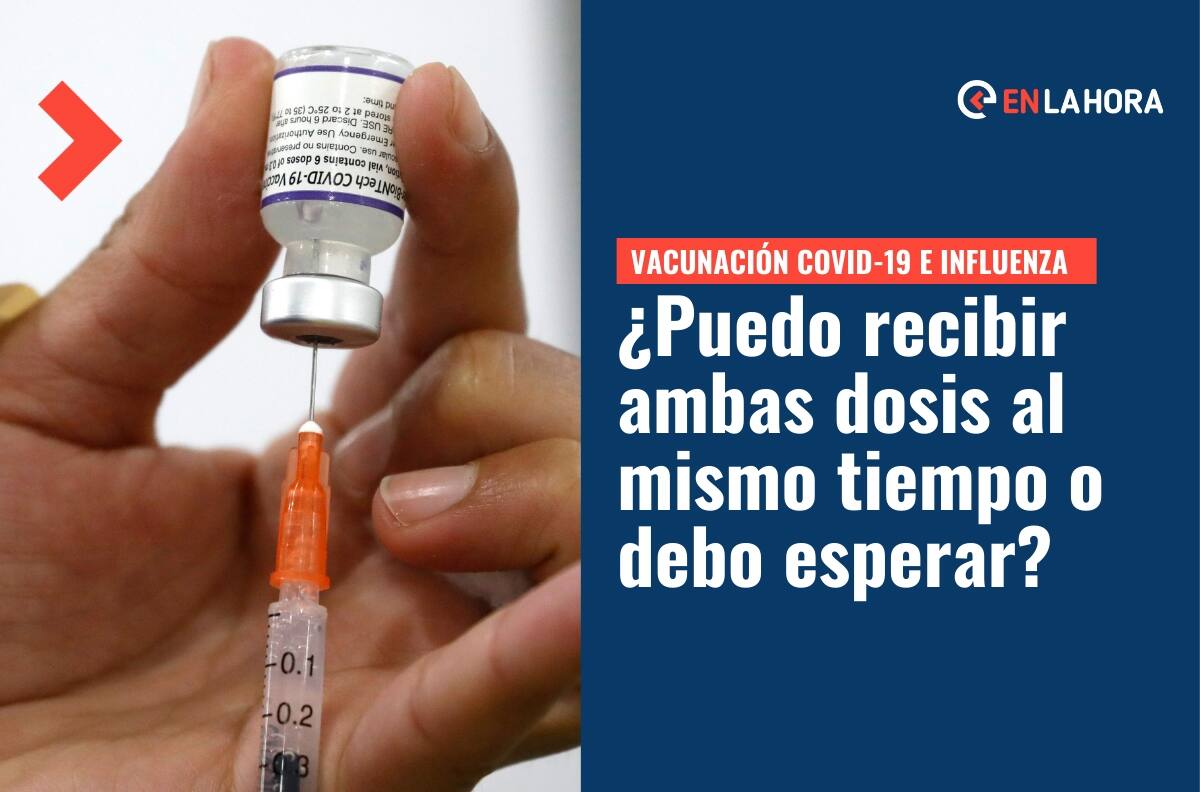 Vacunación Covid-19 e Influenza: ¿Puedo recibir ambas dosis al mismo tiempo o debo esperar entre cada vacuna?