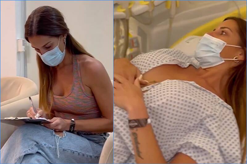 Gala Caldirola se sometió a una serie de exámenes.