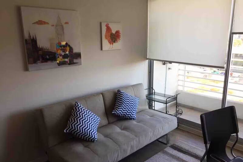Este cómodo departamento es perfecto para descansar en Fiestas Patrias. Créditos: Airbnb.