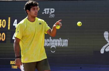 Cristian Garín ya tiene programación para continuar su partido ante Felix Auger-Aliassime en el Masters 1000 de Montecarlo