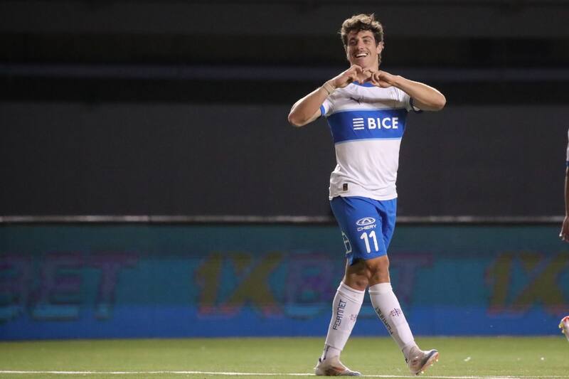 , delantero de la Universidad Católica. Foto: Agencia Aton.