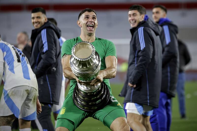 , arquero argentino. Agencia Aton