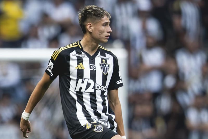 El chileno en Atlético Mineiro.