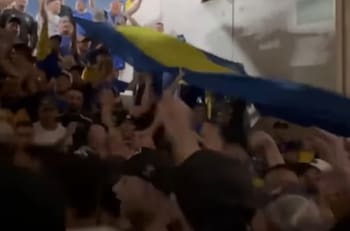 VIDEO | “Los vamos a matar”: el amenazante canto de los hinchas de Boca previo a su viaje a Chile
