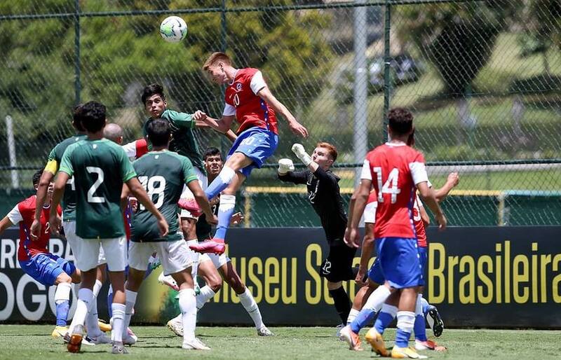Ed Verhoeven jugando por La Roja.