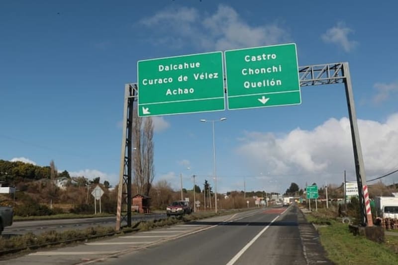 Se trata de la Ruta 5 Chonchi-Quellón.