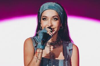 Este fue el primer mensaje de María Becerra tras salir de su hospitalización de urgencia