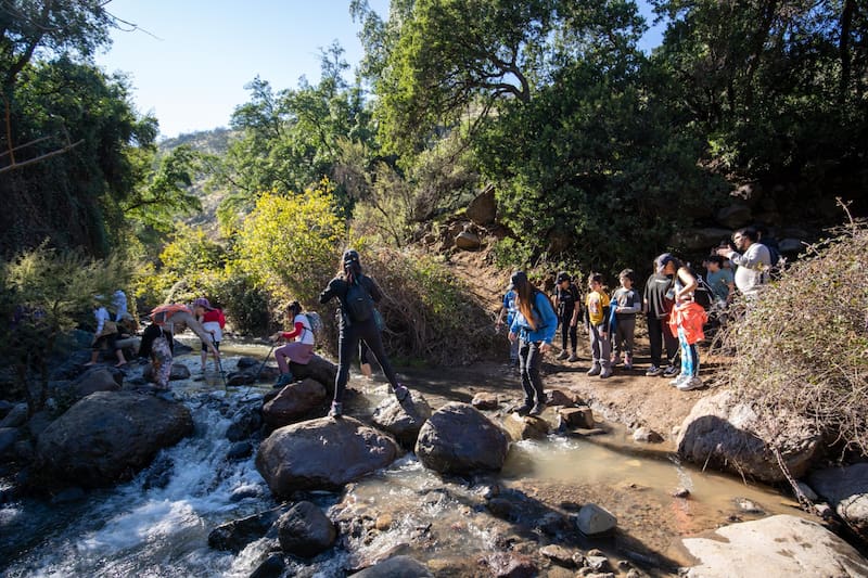Esta reserva natural es perfecta para hacer senderismo y conectar con la naturaleza.
Foto: Asociación Parque Cordillera.