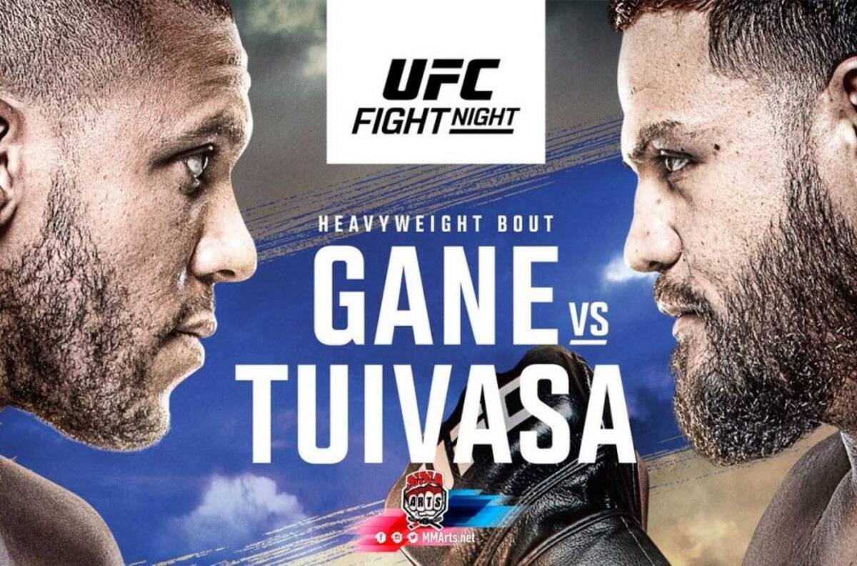 Tai Tuivasa vs Ciryl Gane: Cuándo y dónde ver hoy el combate estelar del UFC Paris por TV y EN VIVO online