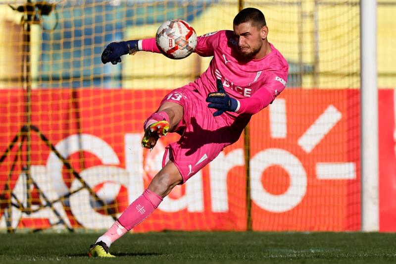 El canterano asoma hoy como portero titular para 2025. Foto: Agencia Aton.