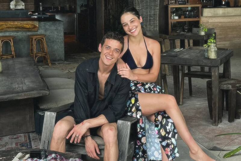 la pareja se encuentra de vacaciones en el sur de Chile.