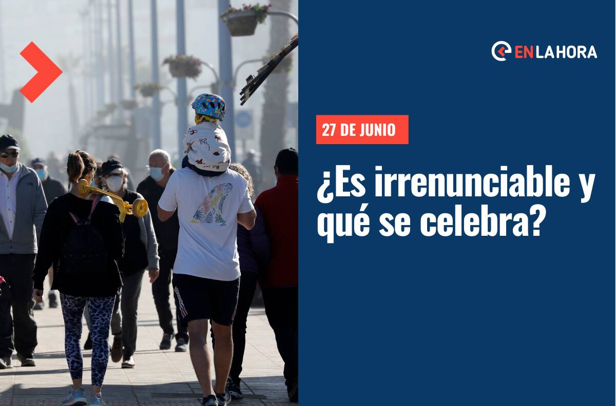 Feriado 27 de junio: ¿Es irrenunciable y qué se celebra este lunes?