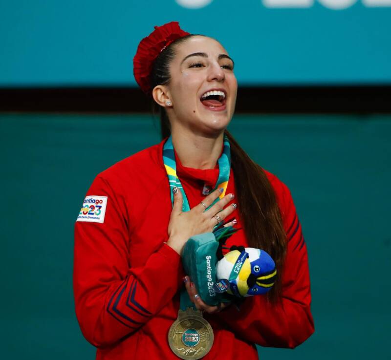 La karateca ya había tenido una notable participación en los pasados Juegos Panamericanos.