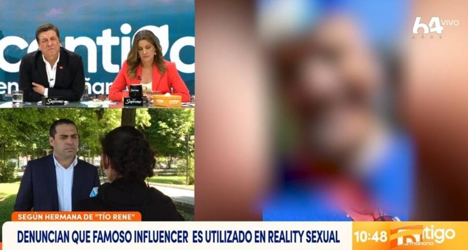 Hermana de René Puentes pidió ayuda para el influencer. Créditos: X