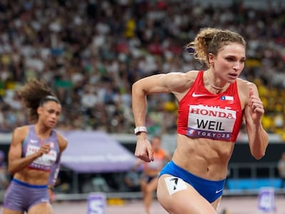 VIDEO | ¡A semis! Martina Weil tuvo enorme debut en el Mundial de Atletismo y clasificó segunda