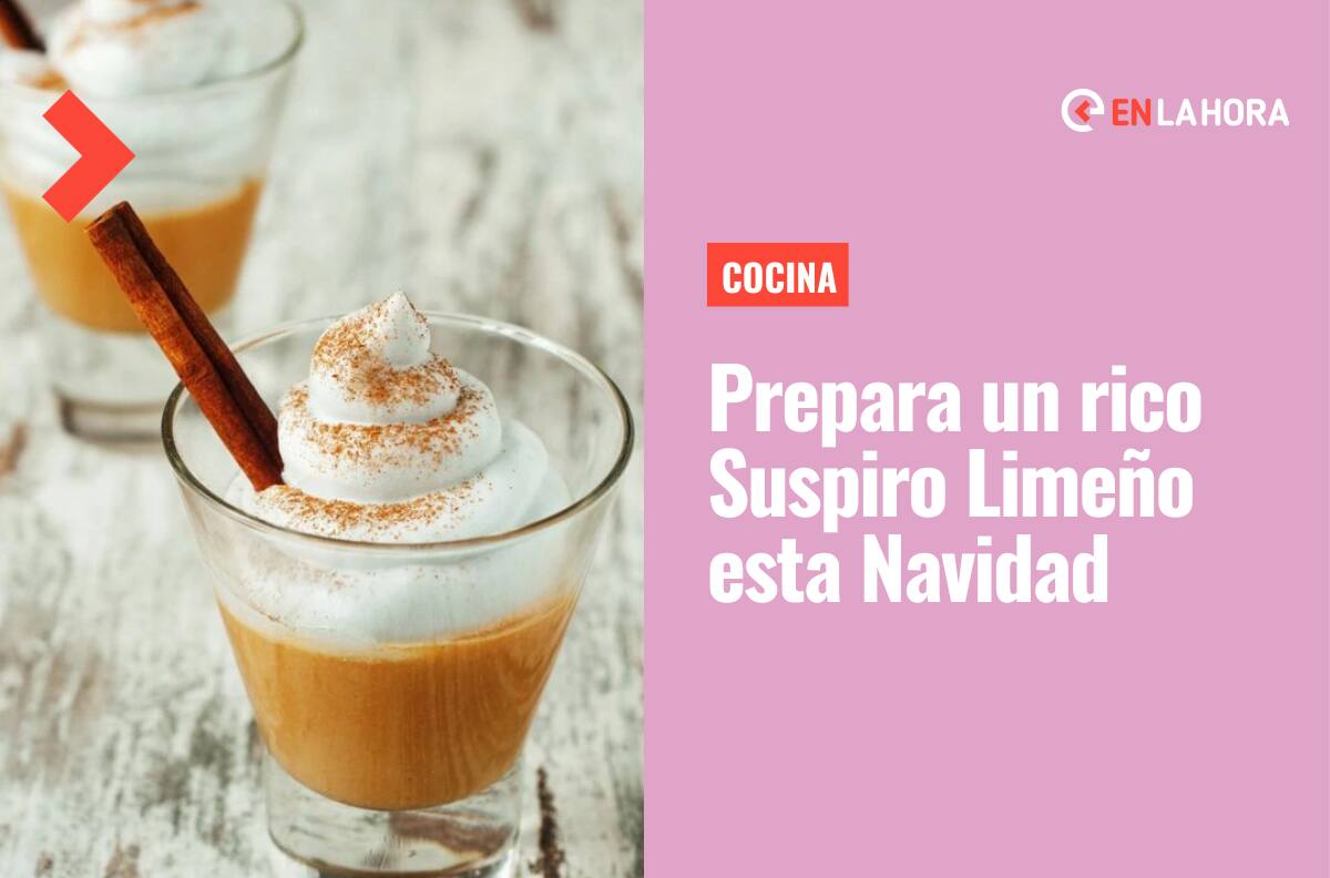 Receta de Suspiro Limeño: Aprende a preparar este rico postre para tu cena de Navidad