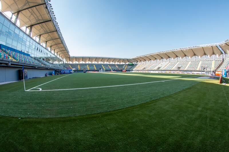 es el recinto donde se jugó la mayor cantidad de partidos en la primera rueda del Campeonato Nacional. / Felipe Escobedo.