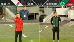 No lo podía creer: así fue la reacción de Marcelo Gallardo al gol de Iván Morales contra River Plate
