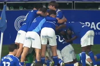 Real Oviedo selló su ascenso a la Primera División de España con este golazo en el tiempo extra