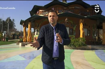 La particular casa donde Germán Codina recibió a sus invitados en “La divina comida”