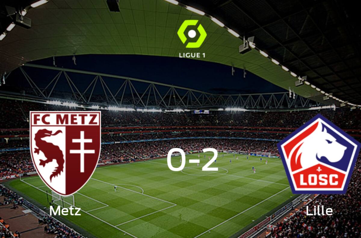 Lille OSC suma tres puntos a su casillero frente a FC Metz (2-0)