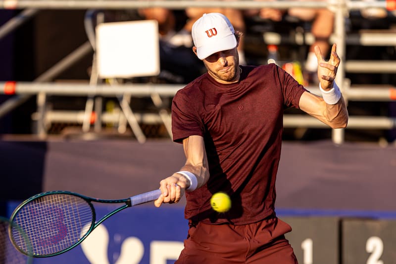 El tenista chileno suma 13 derrotas consecutivas en el circuito. Foto: Felipe Escobedo
