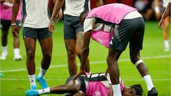 VIDEO | El grito es espeluznante: La dura lesión que sufrió Camavinga en entrenamiento del Real Madrid