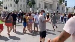 Cubanos salen a las calles a manifestarse contra el gobierno: “No tenemos miedo”