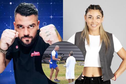 protagonizaron un emotivo momento.