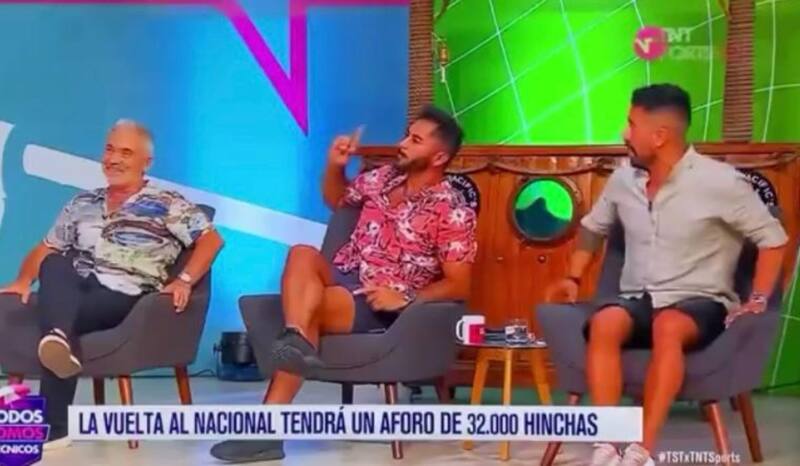 El fuerte cruce entre Herrera y Basaure.