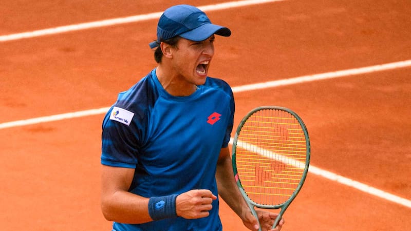 El italiano será el difícil oponente de Tomás Barrios. Foto: EFE.