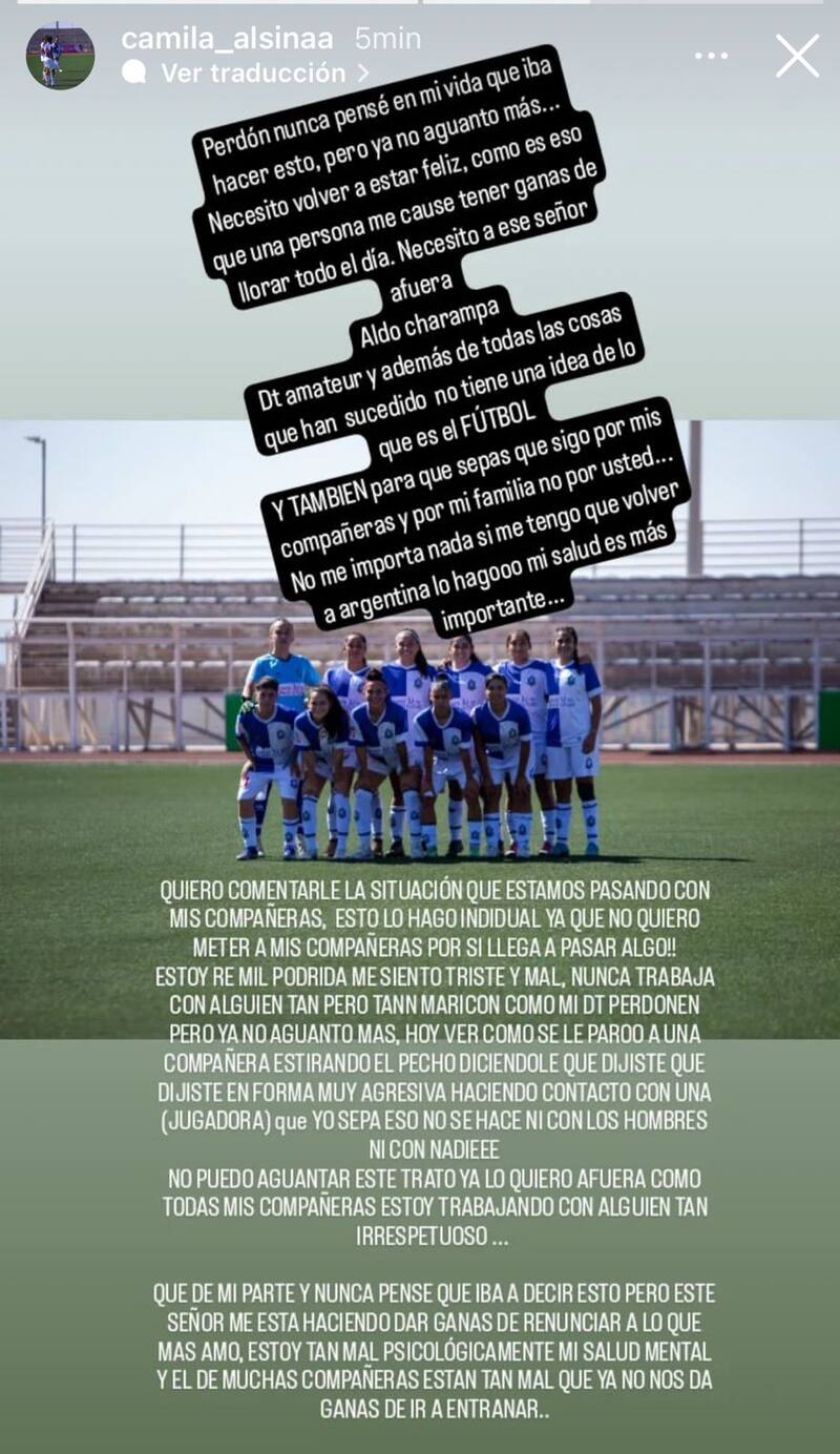 La historia que subió la jugadora de Deportes Antofagasta