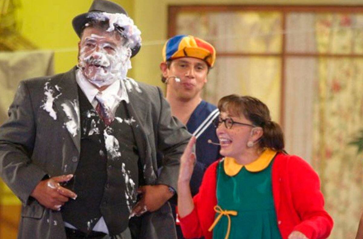 La actuación de Claudio Borghi como el Señor Barriga en la Teletón 2007