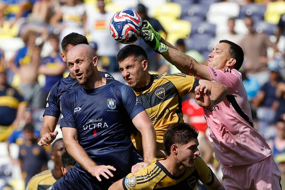 Christian Gray le marcó a Boca Juniors en el Mundial de Clubes. Foto: EFE.