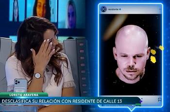 "Pero qué copuchenta": Loreto Aravena guardó silencio ante preguntas de supuesta relación con Residente