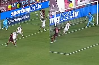 Matías Sepúlveda casi marca dos golazos en Lanús y los hinchas lo compararon con Robben