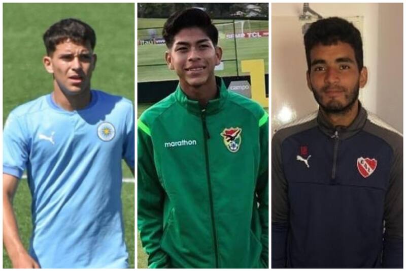 Pablo Da Silveira, Ervin Vaca y Germán Pared (en ese orden respecto a la imagen) no convencieron tras su paso por el Monumental.