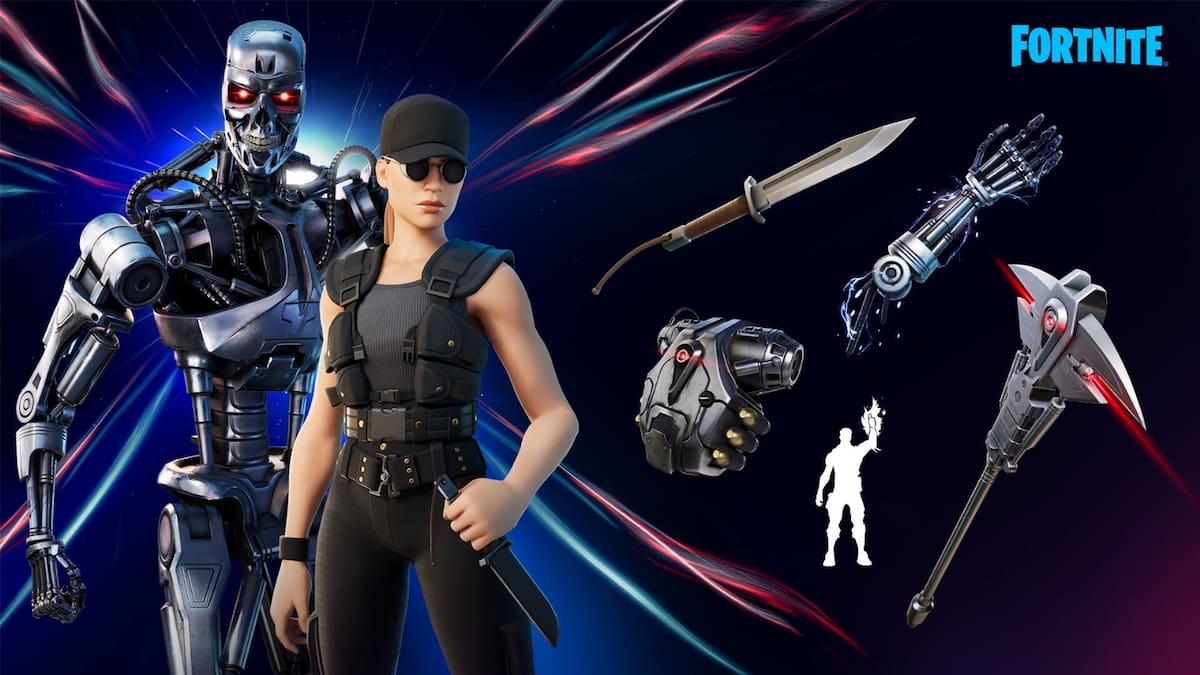 Oficial: Fortnite anunció la llegada de Terminator y Sarah Connor al Battle Royale