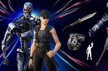 Oficial: Fortnite anunció la llegada de Terminator y Sarah Connor al Battle Royale