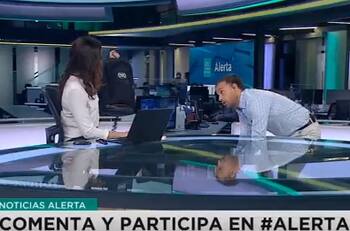 Inesperado desafío de periodista hizo a Rodrigo Sepúlveda abandonar en vivo el set de Meganoticias