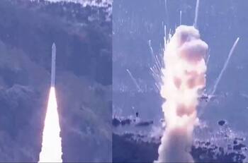 VIDEO | Impactante: Cohete espacial japonés Kairos explotó a pocos segundos de despegar