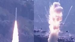 VIDEO | Impactante: Cohete espacial japonés Kairos explotó a pocos segundos de despegar