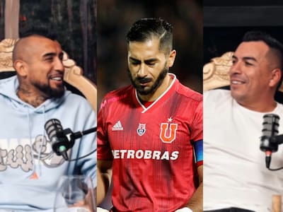 Esteban Paredes y Arturo Vidal a las risas burlándose de Johnny Herrera: “Tiene un trauma”