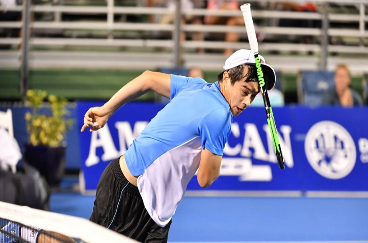 Mackenzie McDonald se pegó flor de raquetazo al celebrar triunfo sobre Del Potro