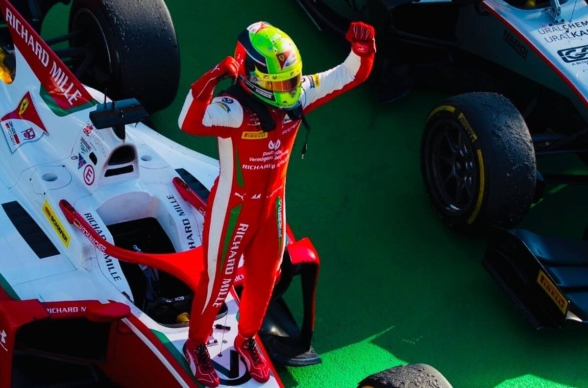 ¿Seguirá el legado del padre? Mick Schumacher se proclamó campeón de la Fórmula 2