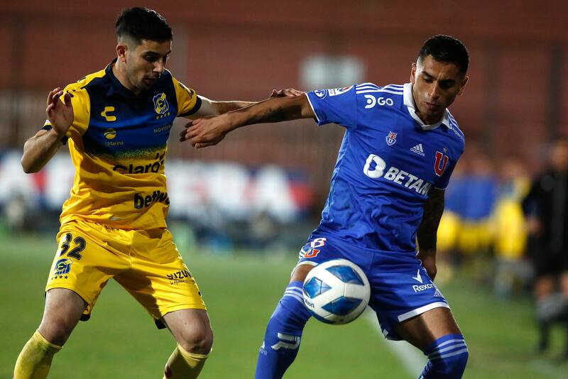 Universidad de Chile vs Everton.